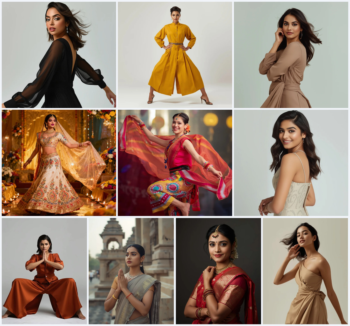 Top 10 Modern Indian Viral Reel Pose – Smooth Turn Glam Shot | Premium Ai Prompt Free AI Prompts Collection