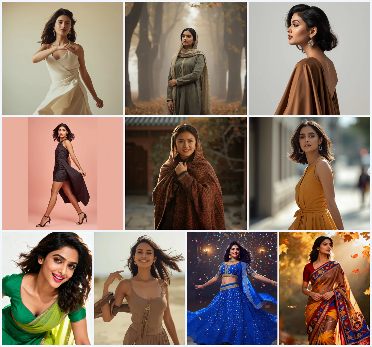 Top 10 Modern Indian Viral Reel Pose – Minimal Studio Motion | Magic Ai Prompt AI Prompts Collection