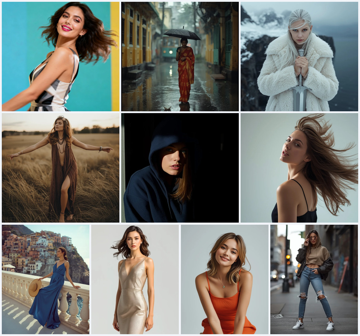 Modern Women Girl Viral Reel Half-Turn Motion Pose | Ai Design Prompt
