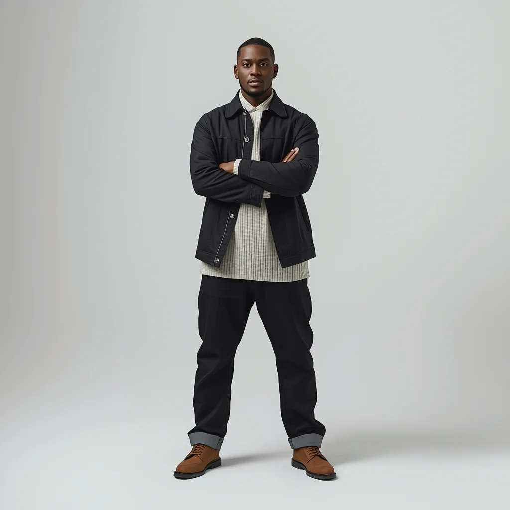 AI Influencer Crossed Arms Studio Power Pose | Travel Photo Prompt