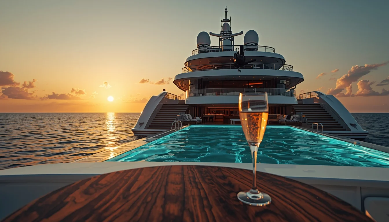 An ultra-luxurious lifestyle thumbnail | Social Media Prompt