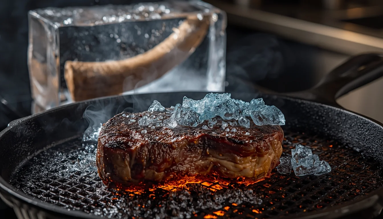 Cooking a 10,000 Year Old Woolly Mammoth Steak | Color Grading Prompt