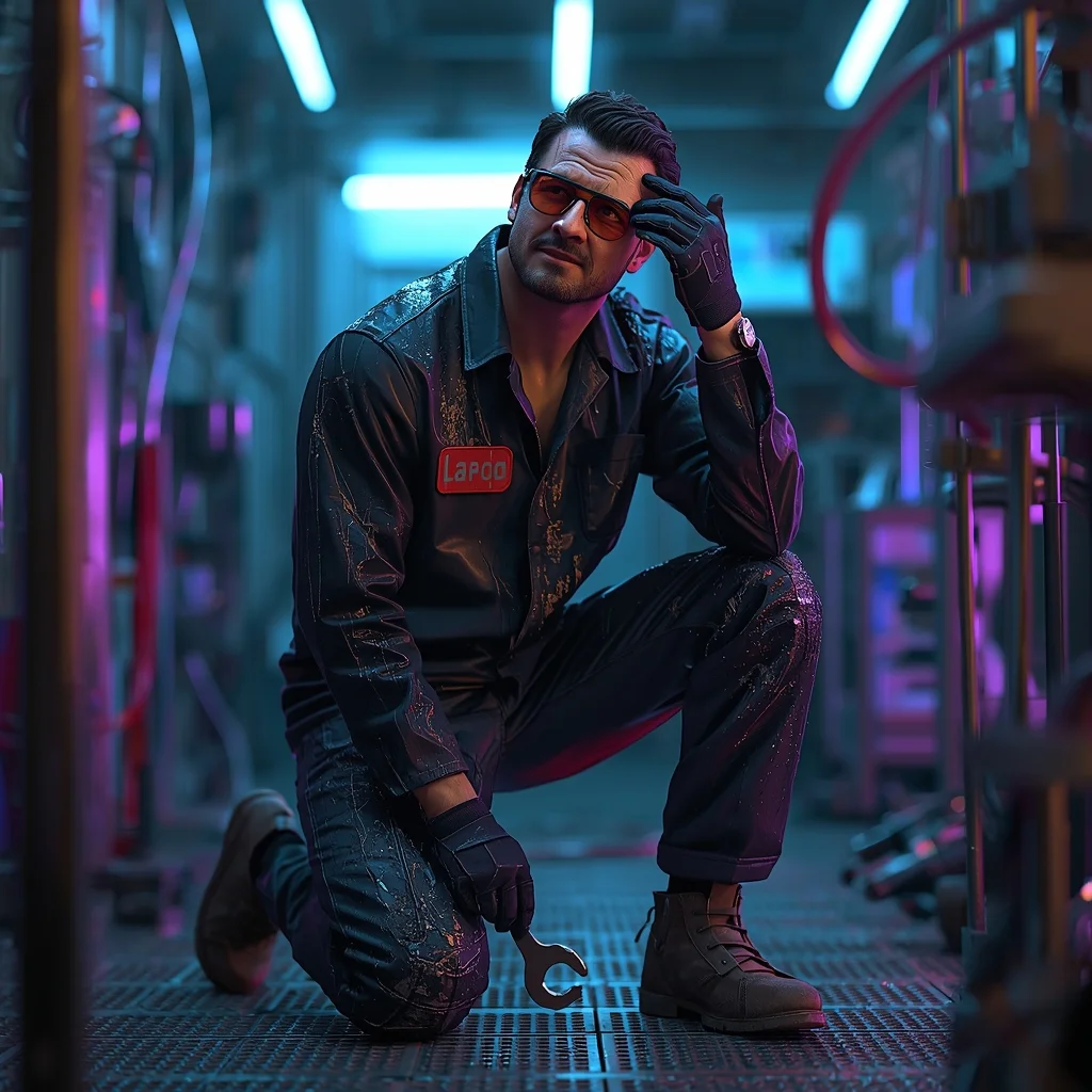 Cyberpunk Mechanic | Ai Prompt Formula