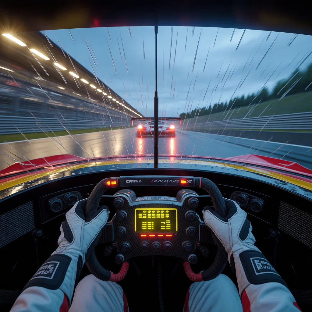 Hyper-Realistic Endurance Racer Cockpit | Prompt For Background
