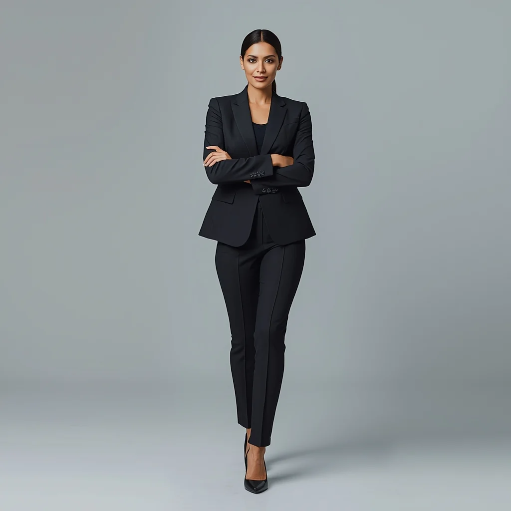 Indian Power Suit Boss Woman Pose | Pro Level Image Prompt