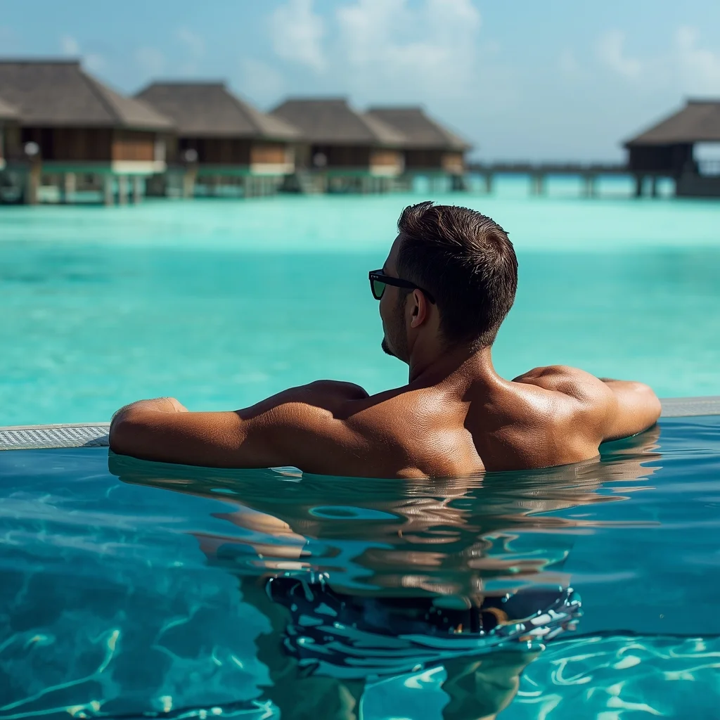 The Exclusive Resort Infinity Pool | Trending Ai Art Prompt