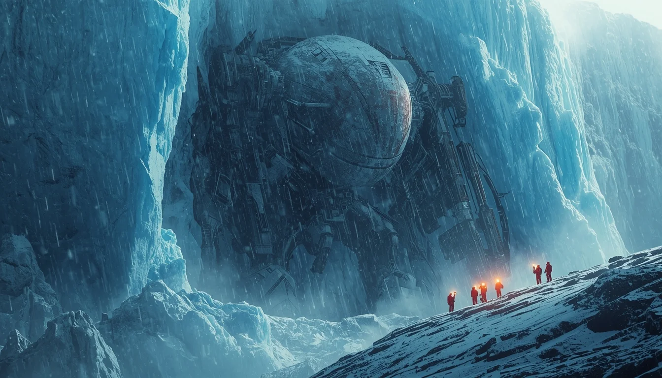 We Discovered A Massive "Mech" Robot Frozen In Antarctica | Ai Prompt Generator Text