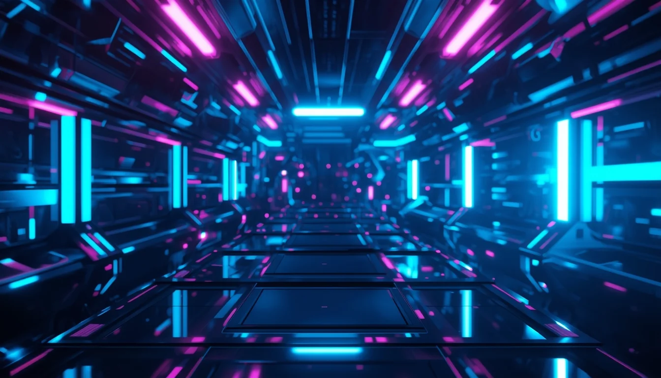 YouTube Thumbnail – Futuristic Neon Cyberpunk Design | Must Try Ai Prompt Today